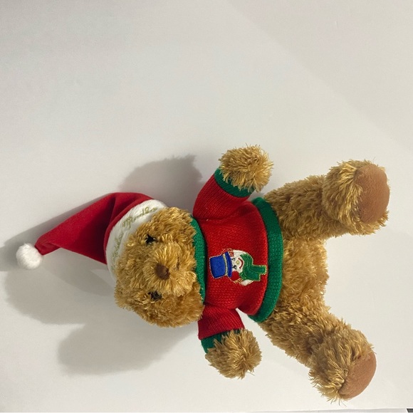 Christopher Radko 2004 Galerie Au Chocolat Christmas Teddy Bear Plush RARE - Picture 10 of 10
